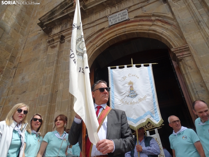 Una imagen de la procesión de Los Milagros este sábado 6 de junio de 2026. /PC