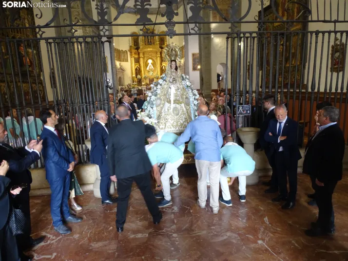 Una imagen de la procesión de Los Milagros este sábado 6 de junio de 2026. /PC