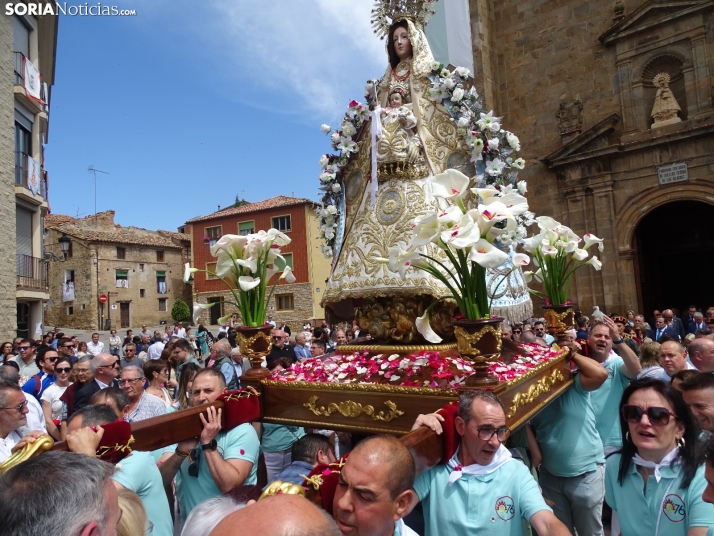 Una imagen de la procesión de Los Milagros este sábado 6 de junio de 2026. /PC