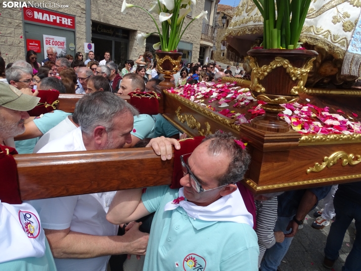 Una imagen de la procesión de Los Milagros este sábado 6 de junio de 2026. /PC