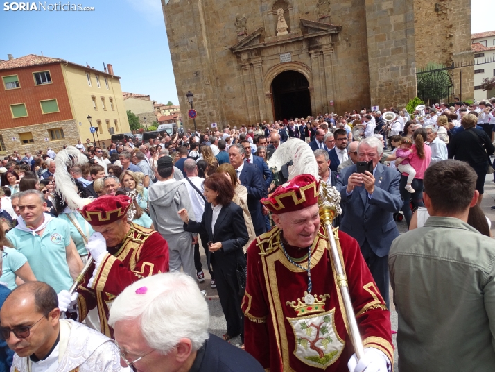 Una imagen de la procesión de Los Milagros este sábado 6 de junio de 2026. /PC