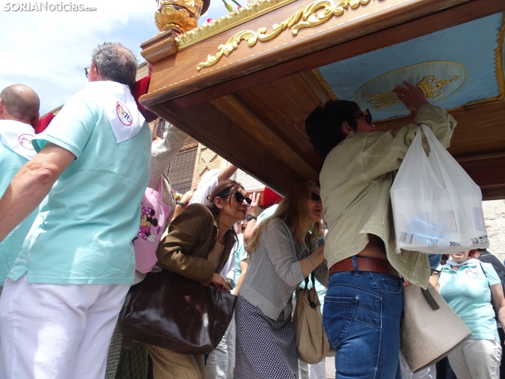 Una imagen de la procesión de Los Milagros este sábado 6 de junio de 2026. /PC