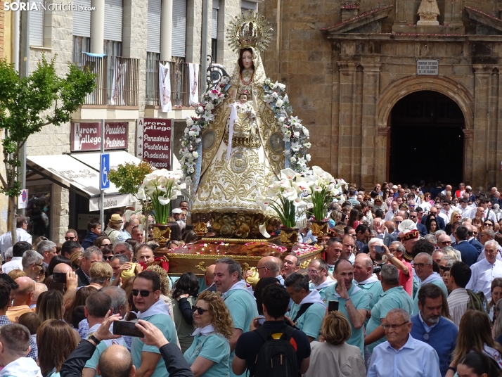 Una imagen de la procesión de Los Milagros este sábado 6 de junio de 2026. /PC