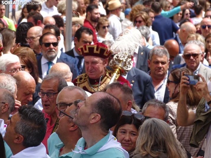 Una imagen de la procesión de Los Milagros este sábado 6 de junio de 2026. /PC