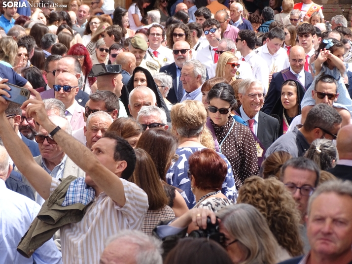 Una imagen de la procesión de Los Milagros este sábado 6 de junio de 2026. /PC