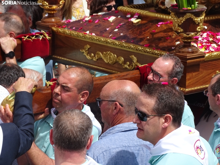 Una imagen de la procesión de Los Milagros este sábado 6 de junio de 2026. /PC