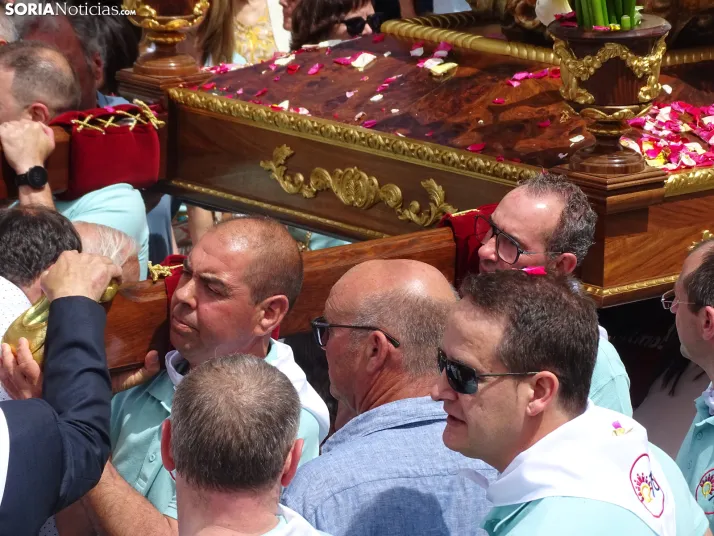 Una imagen de la procesión de Los Milagros este sábado 6 de junio de 2026. /PC