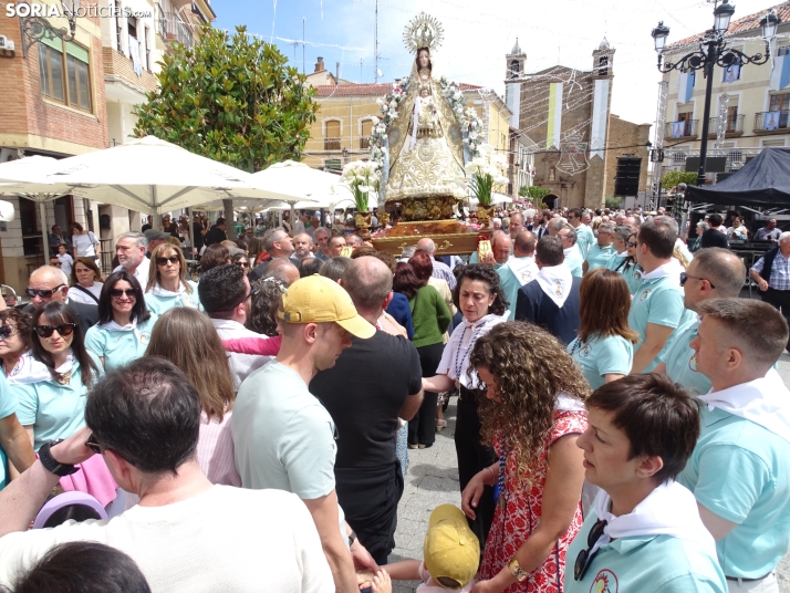 Una imagen de la procesión de Los Milagros este sábado 6 de junio de 2026. /PC
