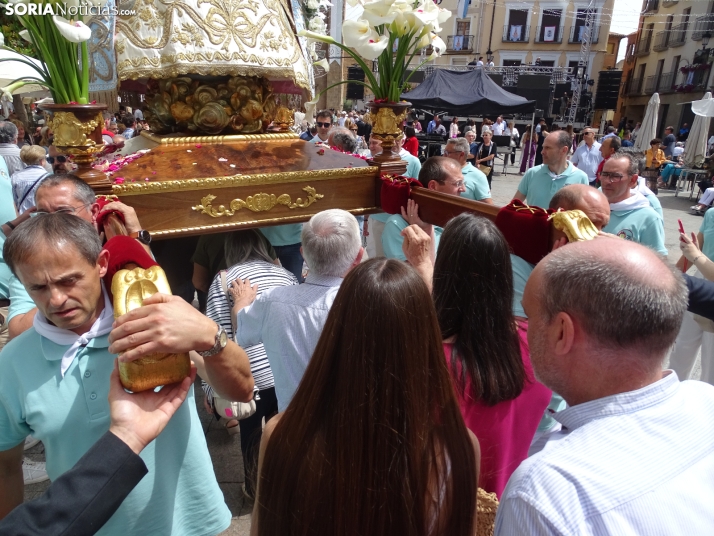 Una imagen de la procesión de Los Milagros este sábado 6 de junio de 2026. /PC