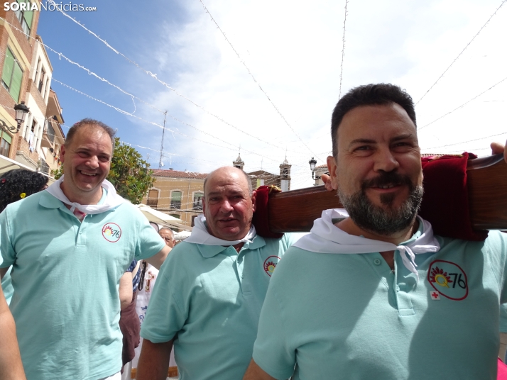 Una imagen de la procesión de Los Milagros este sábado 6 de junio de 2026. /PC