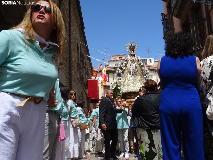 Una imagen de la procesión de Los Milagros este sábado 6 de junio de 2026. /PC