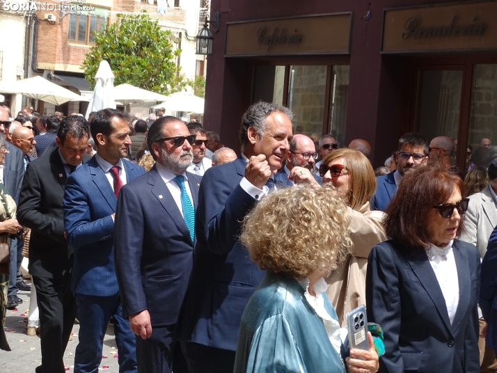 Una imagen de la procesión de Los Milagros este sábado 6 de junio de 2026. /PC