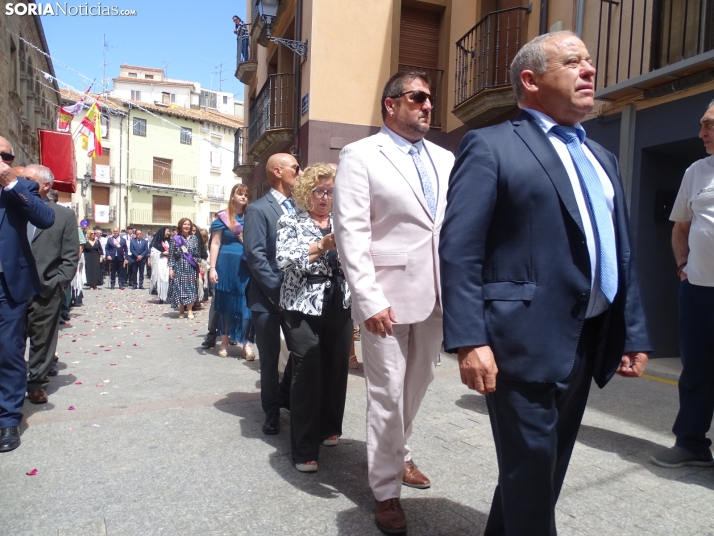 Una imagen de la procesión de Los Milagros este sábado 6 de junio de 2026. /PC