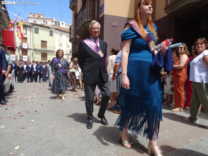 Una imagen de la procesión de Los Milagros este sábado 6 de junio de 2026. /PC