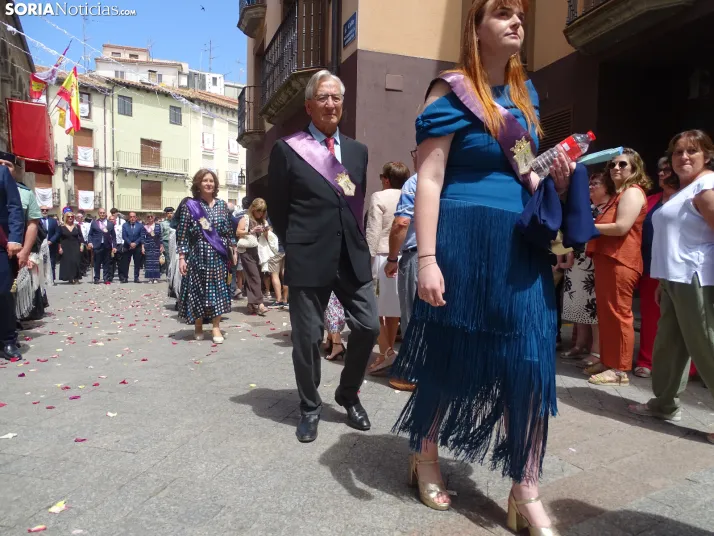 Una imagen de la procesión de Los Milagros este sábado 6 de junio de 2026. /PC