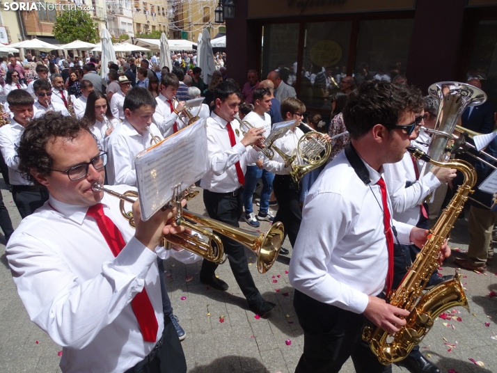 Una imagen de la procesión de Los Milagros este sábado 6 de junio de 2026. /PC