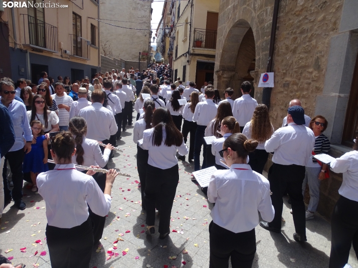 Una imagen de la procesión de Los Milagros este sábado 6 de junio de 2026. /PC