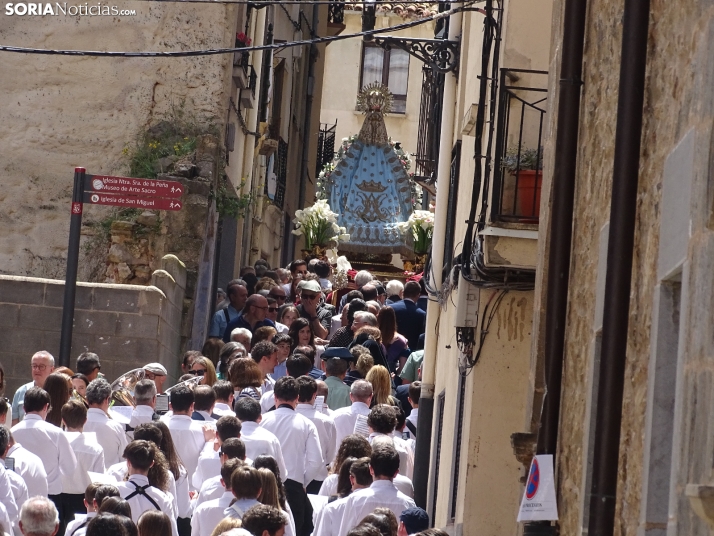 Una imagen de la procesión de Los Milagros este sábado 6 de junio de 2026. /PC