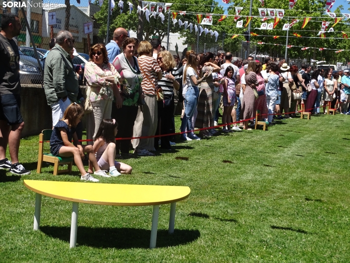 Una imagen de este viernes en el centro infantil. /PC