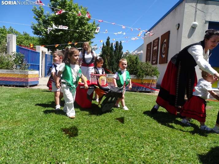 Una imagen de este viernes en el centro infantil. /PC