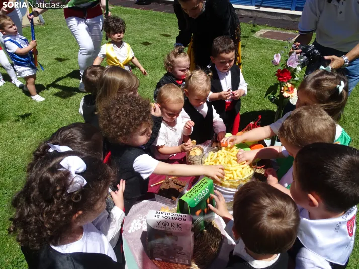Una imagen de este viernes en el centro infantil. /PC