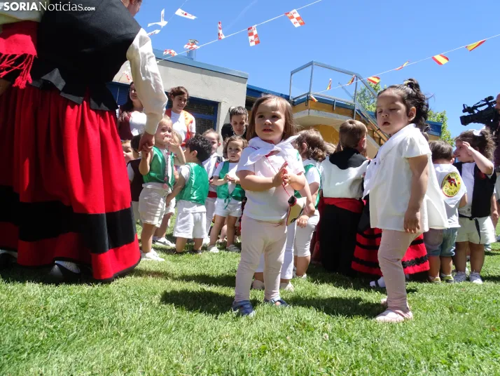 Una imagen de este viernes en el centro infantil. /PC