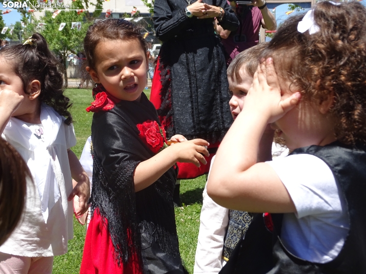 Una imagen de este viernes en el centro infantil. /PC