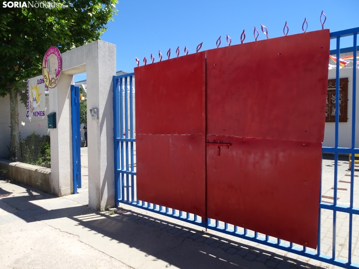 Una imagen de este viernes en el centro infantil. /PC