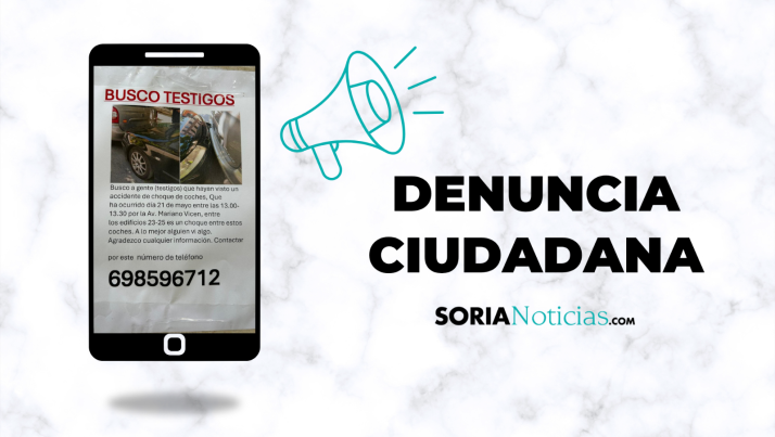 Se buscan testigos de un accidente en pleno centro de la capital