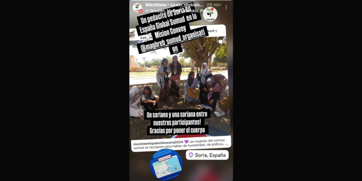 Dos sorianos que participaron en el convoy humanitario de la Global Sumud Flotilla regresan a Soria