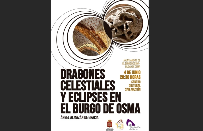 Ángel Almazán ofrece una conferencia sobre dragones y eclipses en El Burgo de Osma