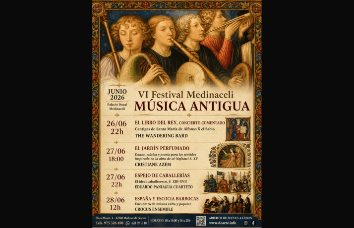 De las Cantigas de Alfonso X al barroco escocés en el Palacio Ducal de Medinaceli