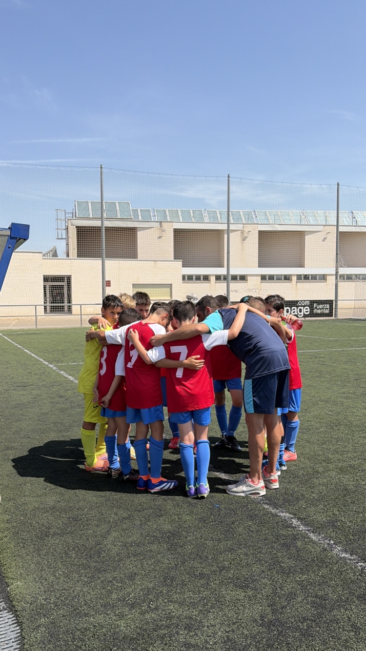 El primer equipo benjamín de la SD Ólvega roza el ascenso en su debut