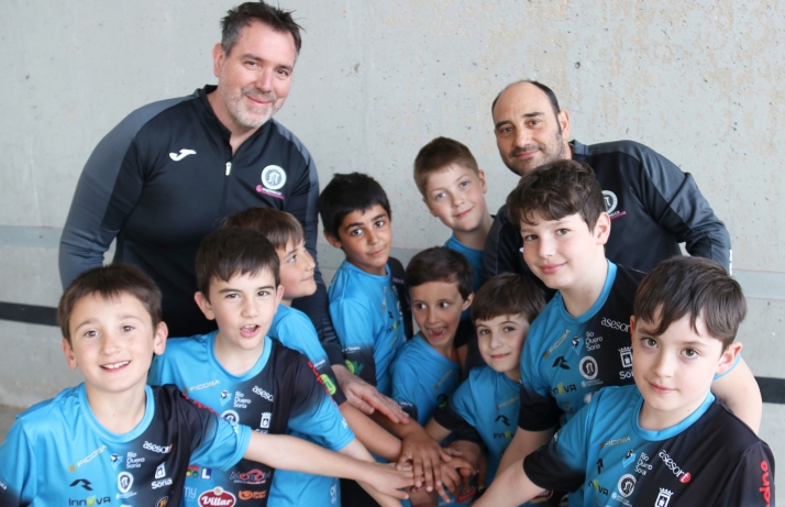 Los alevines y los benjamines del Sporting Río Duero cuajaron una excelente actuación en Astillero
