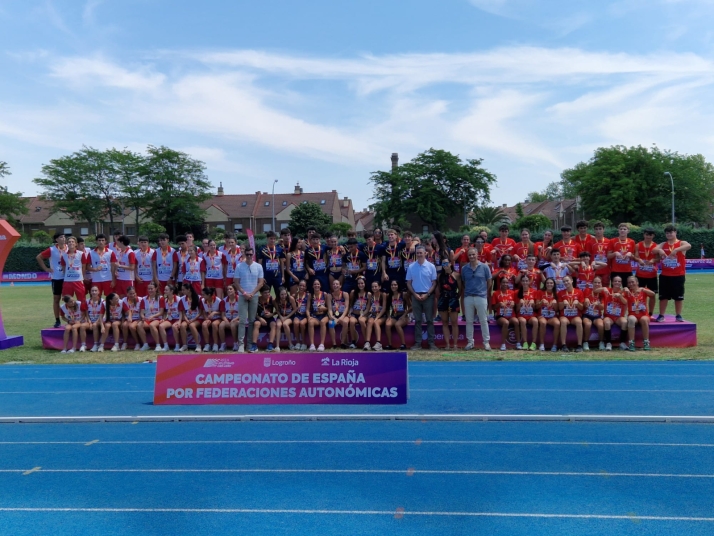 Un relevo histórico corona el subcampeonato de España de Castilla y León en Logroño