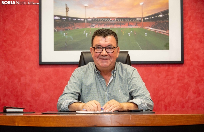 El Numancia confirma que Patricio de Pedro seguirá en la presidencia