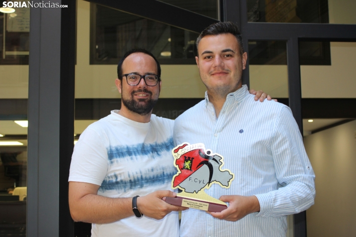 Soria Noticias recibe el premio de la Federación de Balonmano de Castilla y León