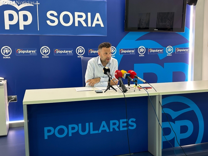 Javier Jiménez sobre la Alcaldía de Soria: Ni me preocupa ni me interesa ni me importa