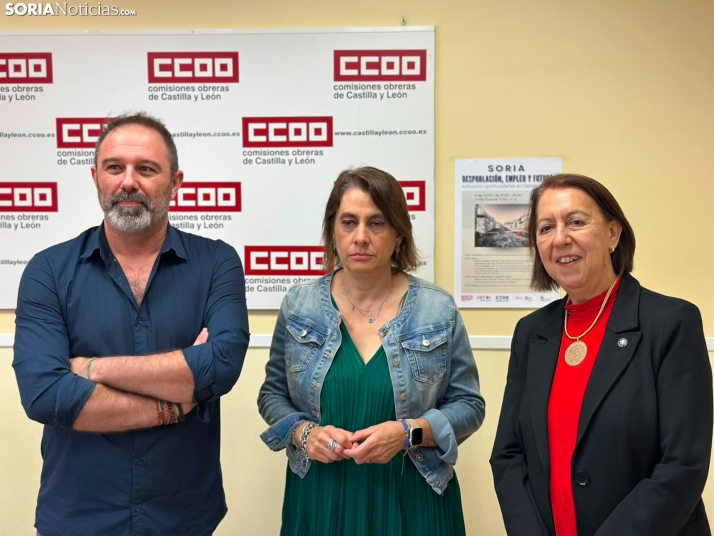 CCOO y su jornada sobre la despoblación en Soria: No se ofrece empleo de calidad a los jóvenes, por eso se van