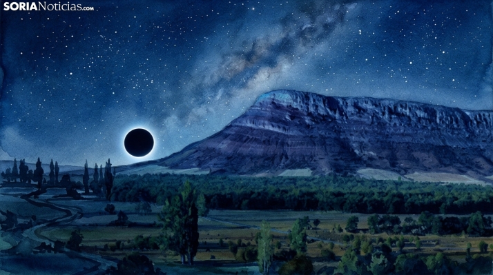 Castillejo de Robledo será punto oficial de observación del eclipse solar del 12 de agosto