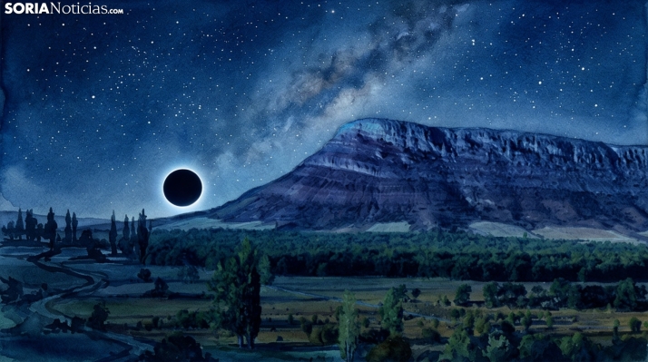 ¿Apagón al eclipse? Solo un 2,9% de los españoles modificarán sus vacaciones para verlo y Soria es de las provincias menos favoritas