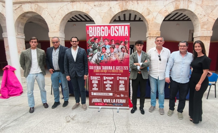 El Burgo de Osma presenta su feria taurina más importante de los últimos lustros con seis matadores que estuvieron en San Isidro