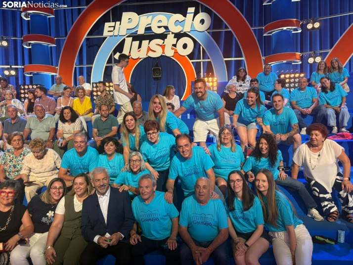 ¡A jugar! Golmayo presume de municipio en ‘El Precio Justo’