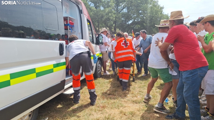 Dos heridos por asta y un tercero con traumatismo en la accidentada salida de La Saca