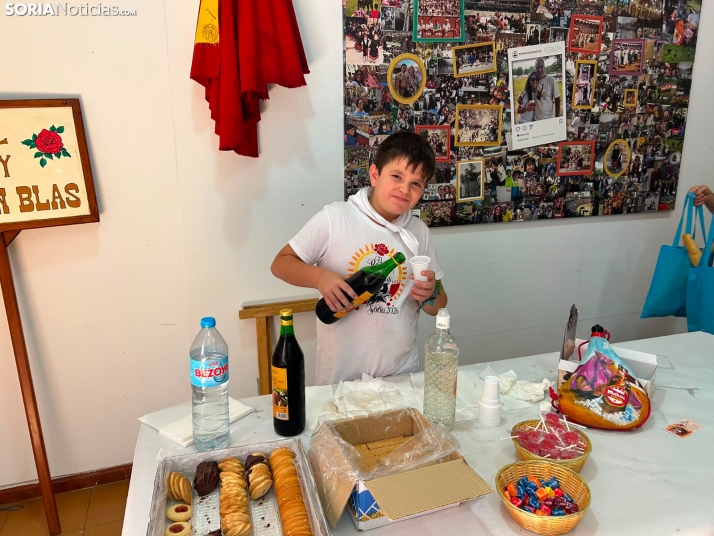 En im&aacute;genes: Los sorianos recogen sus tajadas en la ma&ntilde;ana del Domingo de Calderas