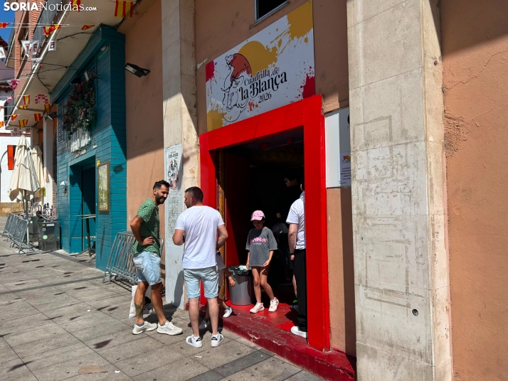 En im&aacute;genes: Los sorianos recogen sus tajadas en la ma&ntilde;ana del Domingo de Calderas