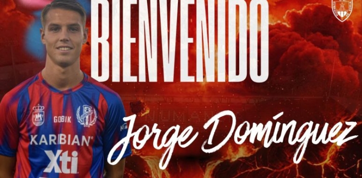 El Numancia incorpora al extremo Jorge Domínguez para su ataque