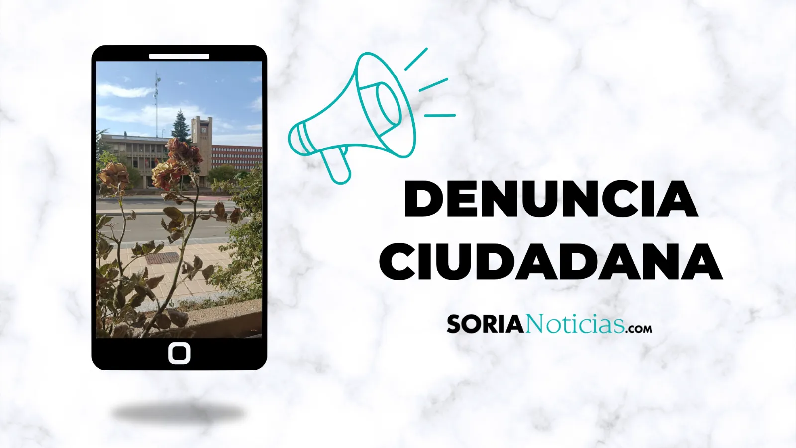 Denuncian el deterioro de las zonas verdes en el centro de Ólvega
