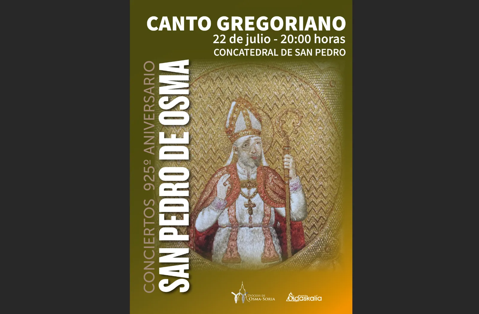 Concierto de canto gregoriano y órgano en Soria