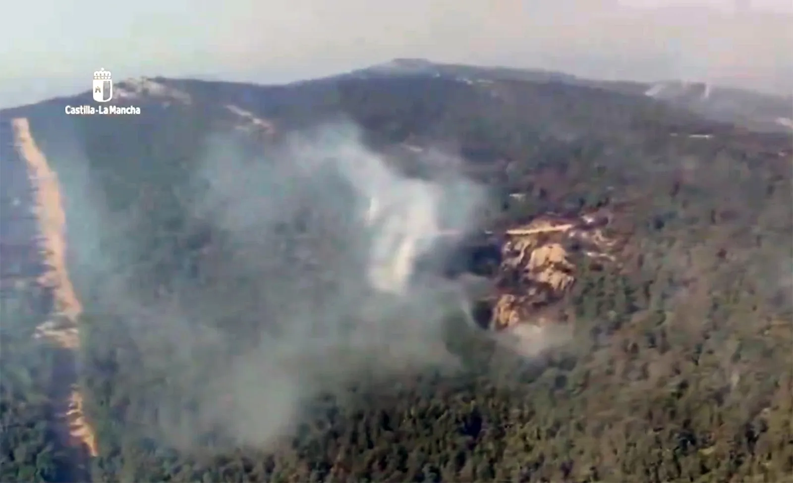 El incendio de Guadalajara lleva a bajar a IGR 0 en Retortillo